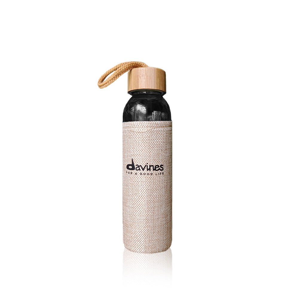 The Glass Bottle with Jute Sleeve