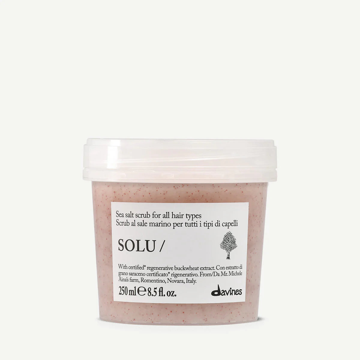 Pembersih Scrub Garam Laut SOLU