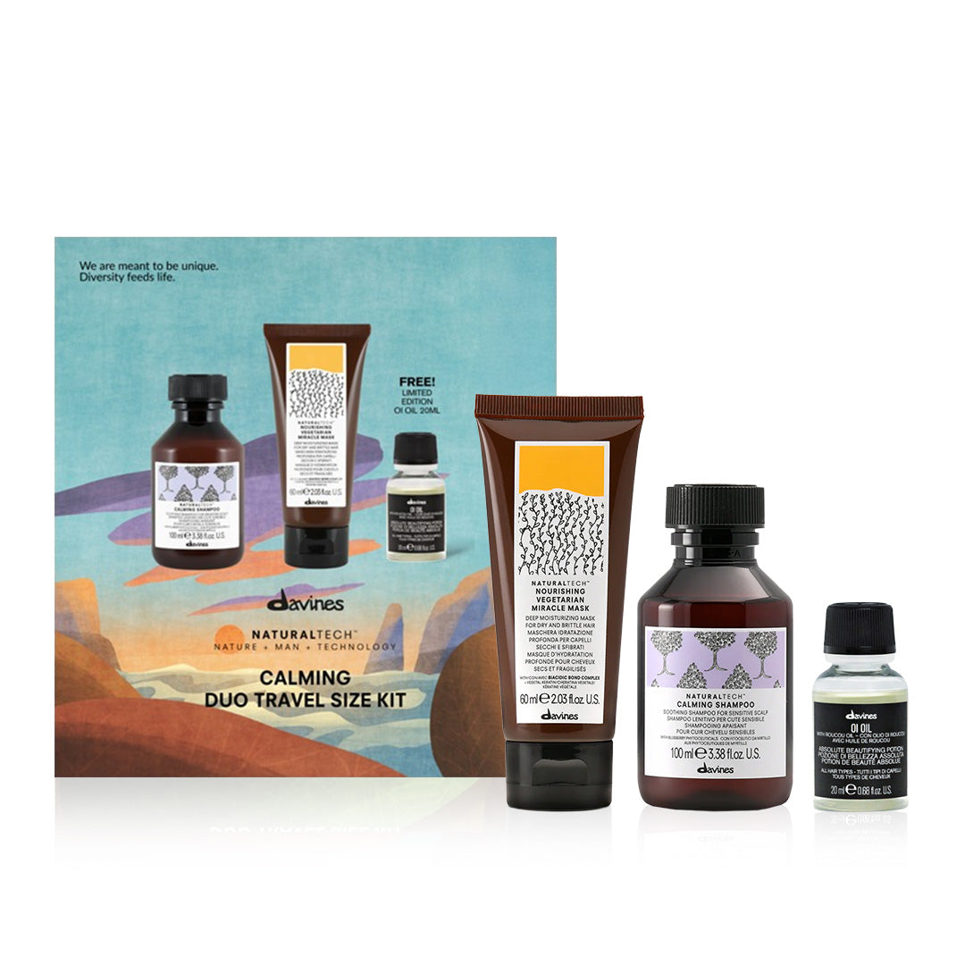 Davines Calming Festive Duo Travel Size