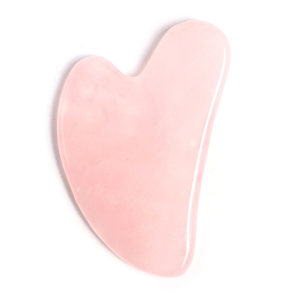 2024 Natural Rose Quartz Gua Sha Tools