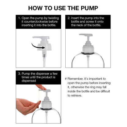 Essential Haircare Liter Pump